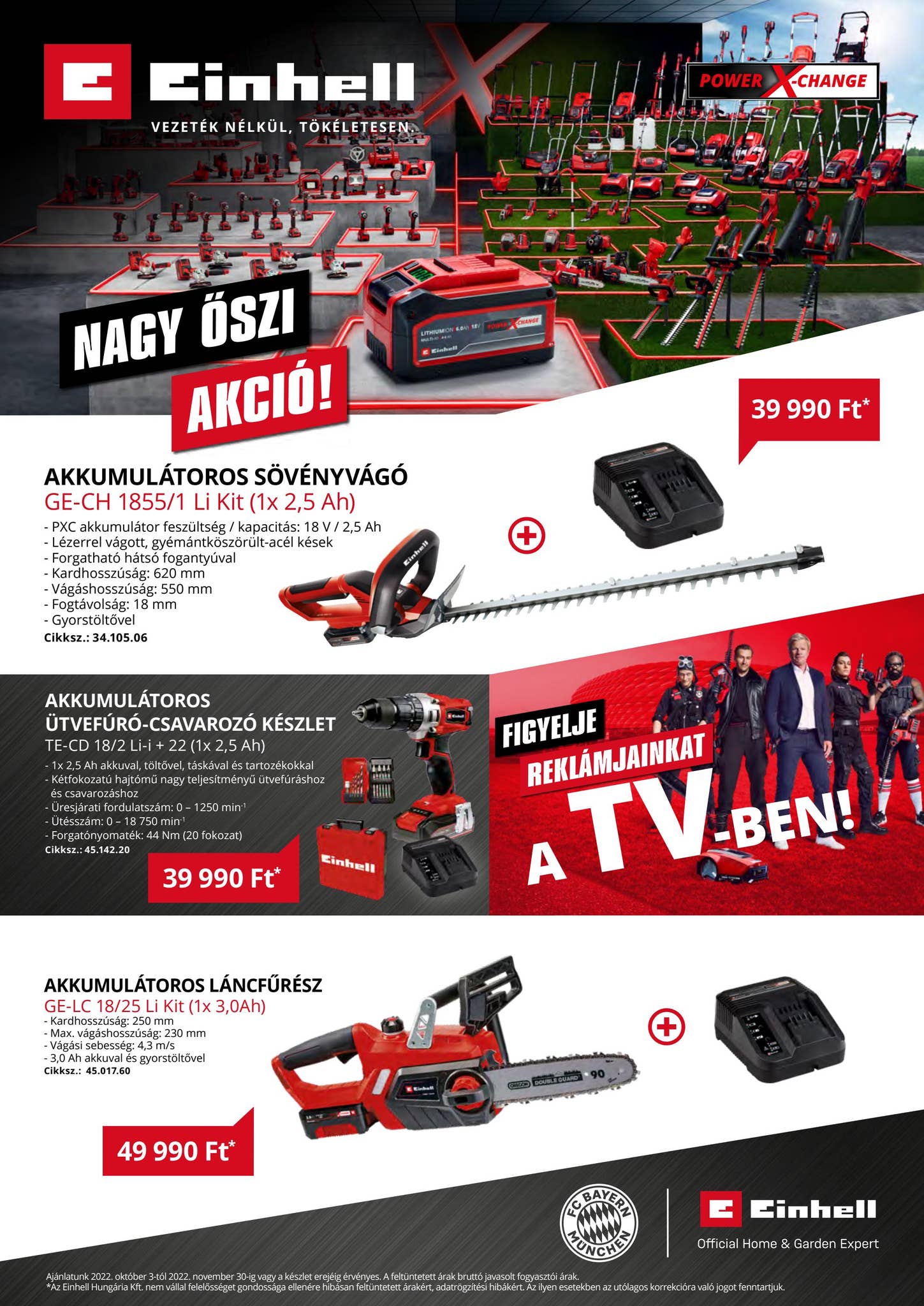 Einhell Nagy őszi akció - 2022. ősz by aktivaruhazak - Issuu