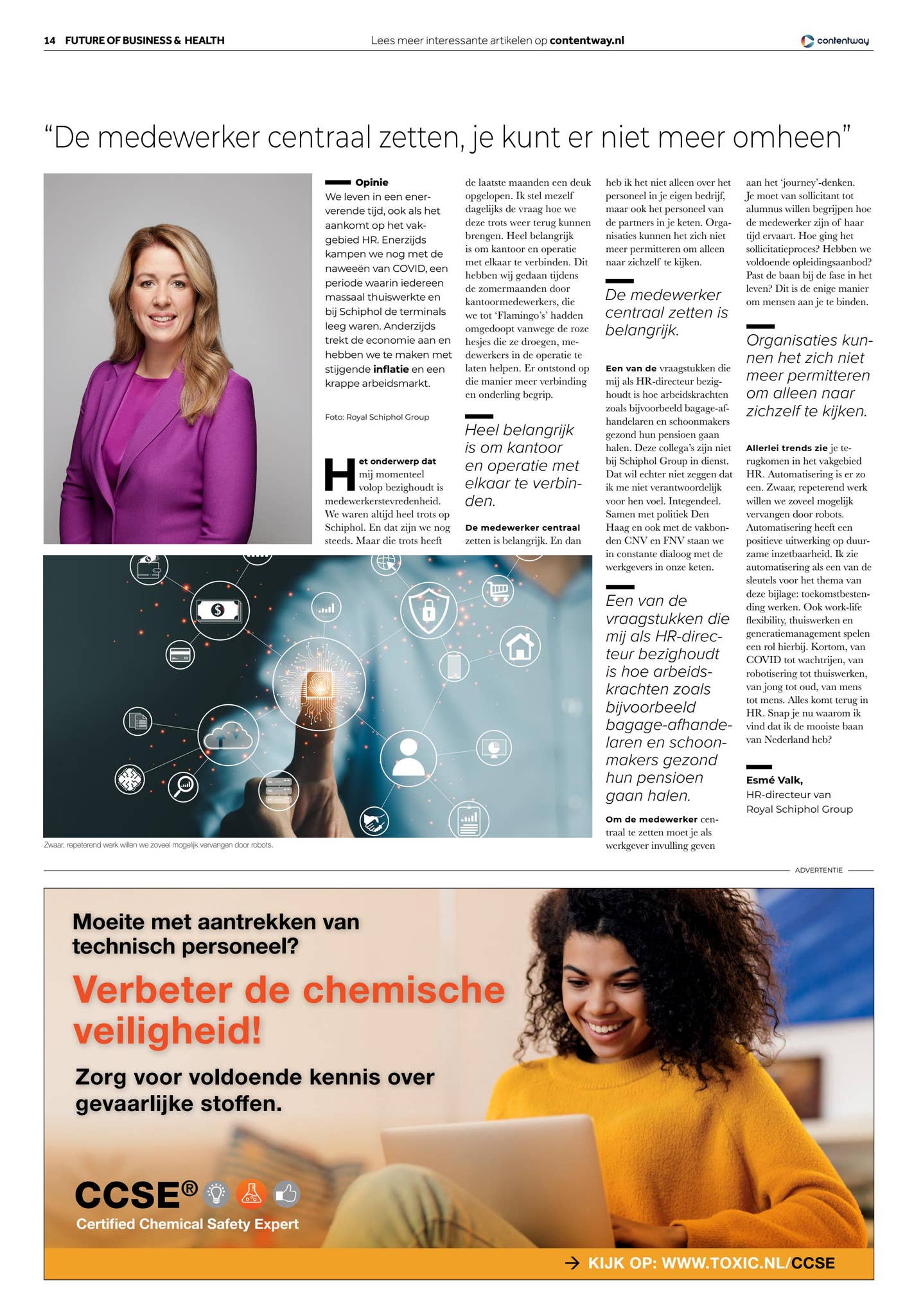 Future of Business & Health by Contentway - Issuu