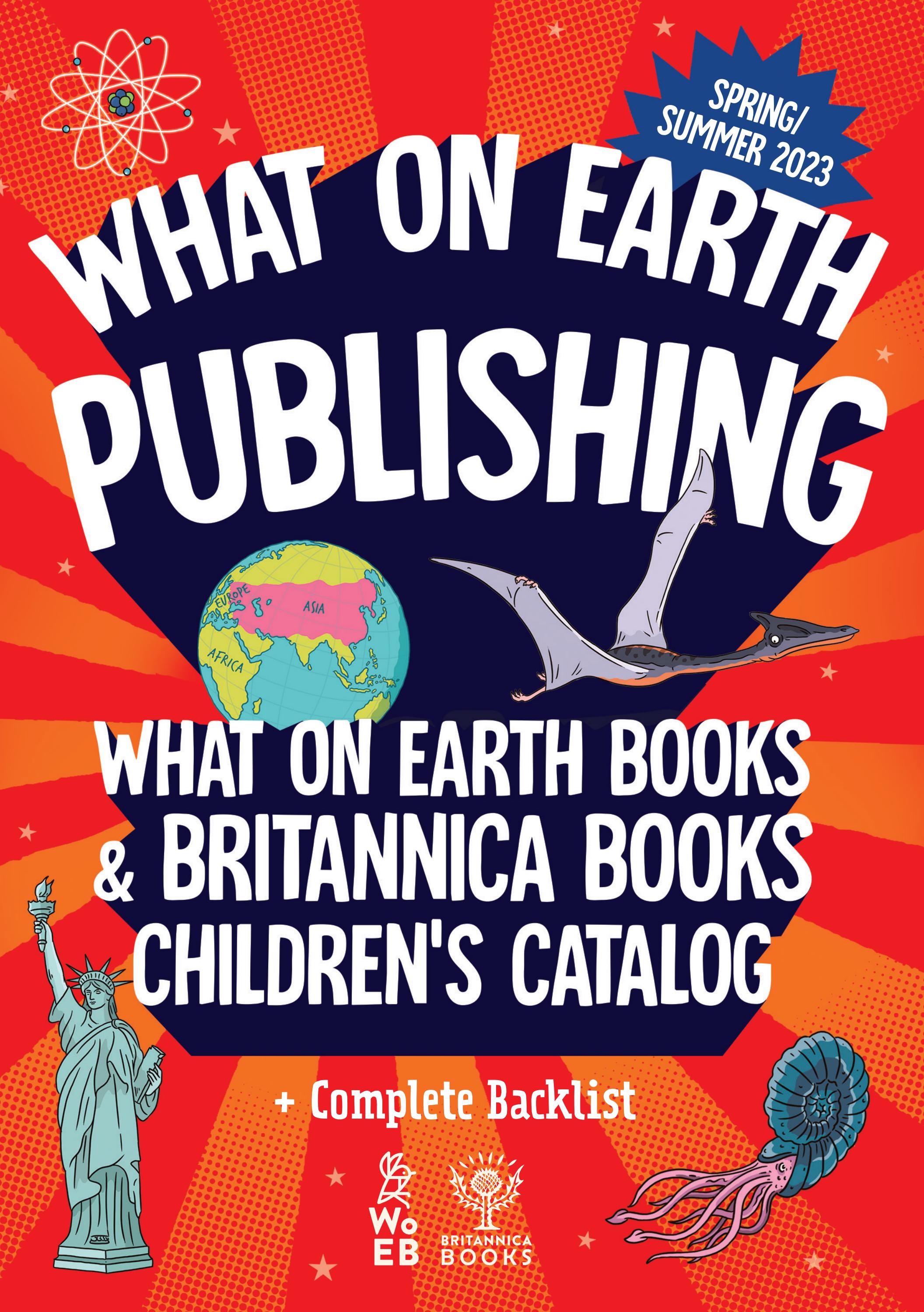 What on Earth Books & Britannica Books Spring/Summer 2023 Catalog (US
