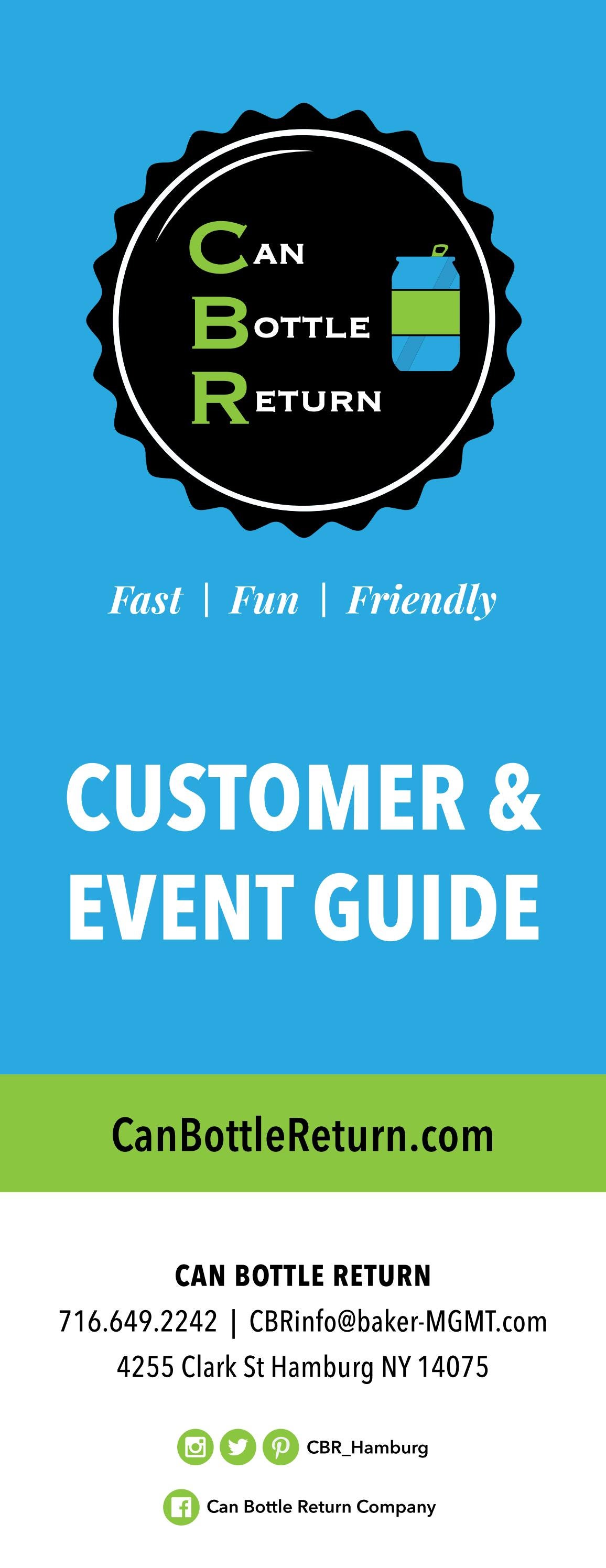 Can Bottle Return Customer & Event Guide by Halcyon Graphic Design Issuu