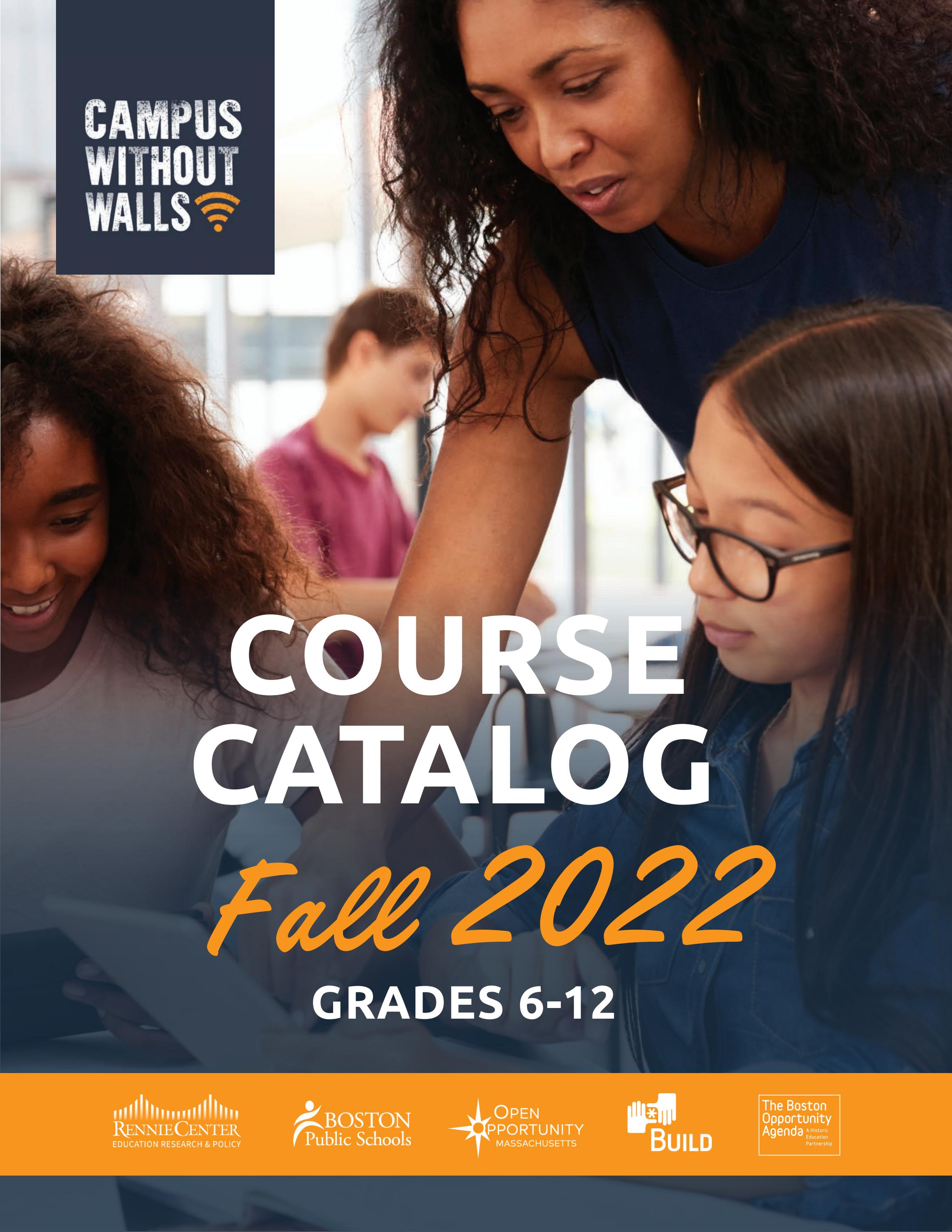 CWW Fall 2022 Course Catalog by Campus Without Walls - Issuu
