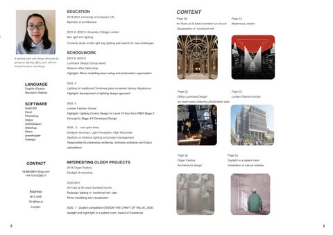 灯饰 design portfolio 2022 第 2 页