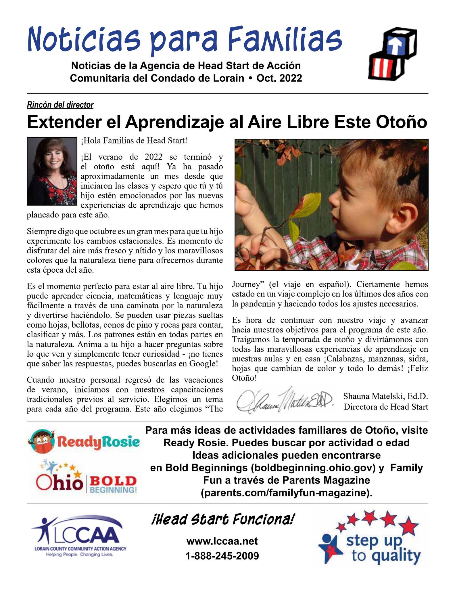 Noticias para Familias de Head Start - Abril by LCCAA - Issuu, image size:1583x2048