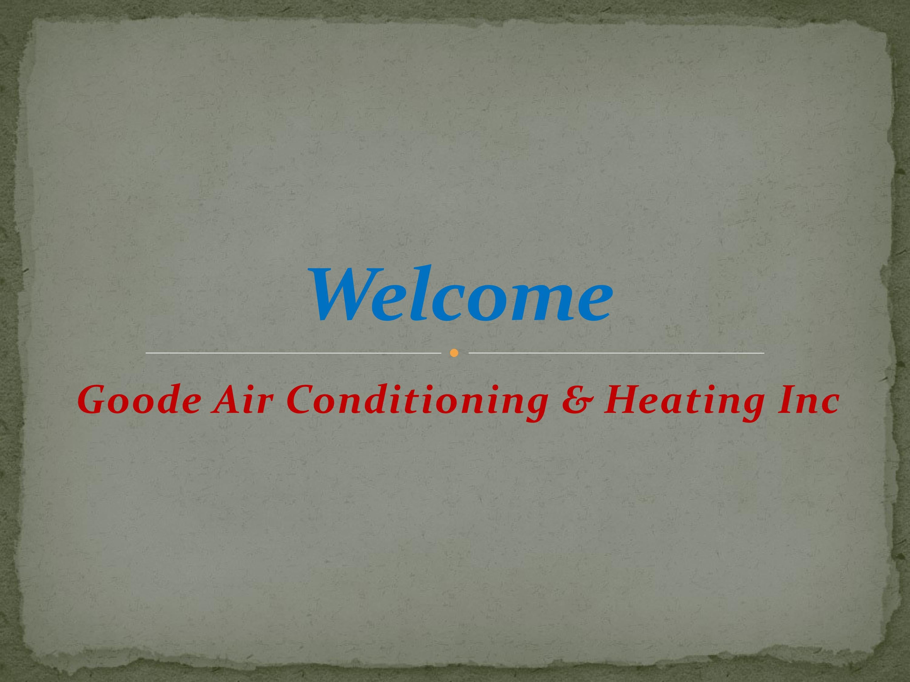 Ac Repair in New Caney by GoodeAirConditioningHeatingInc - Issuu