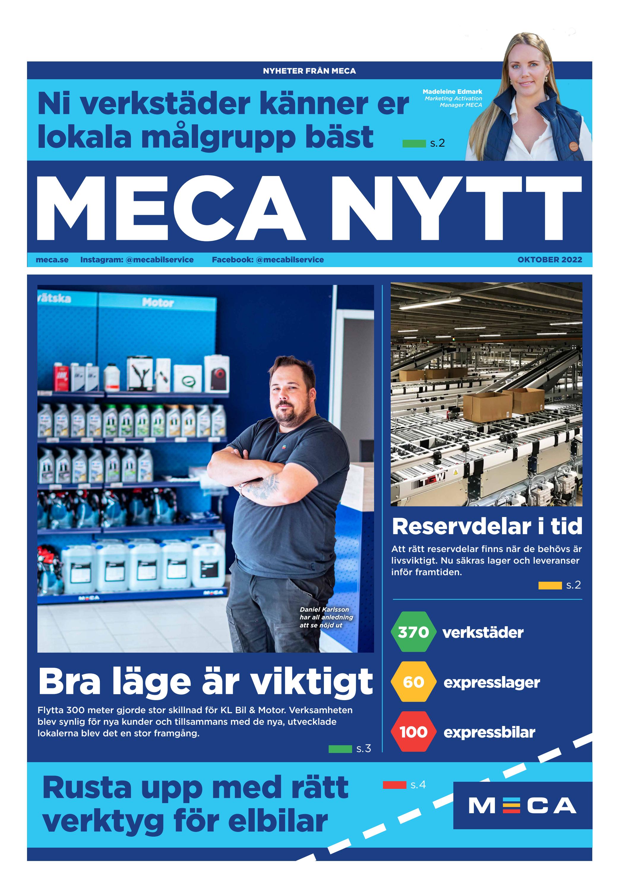 MECA Nytt okt 2022 by MECA Bilservice Issuu