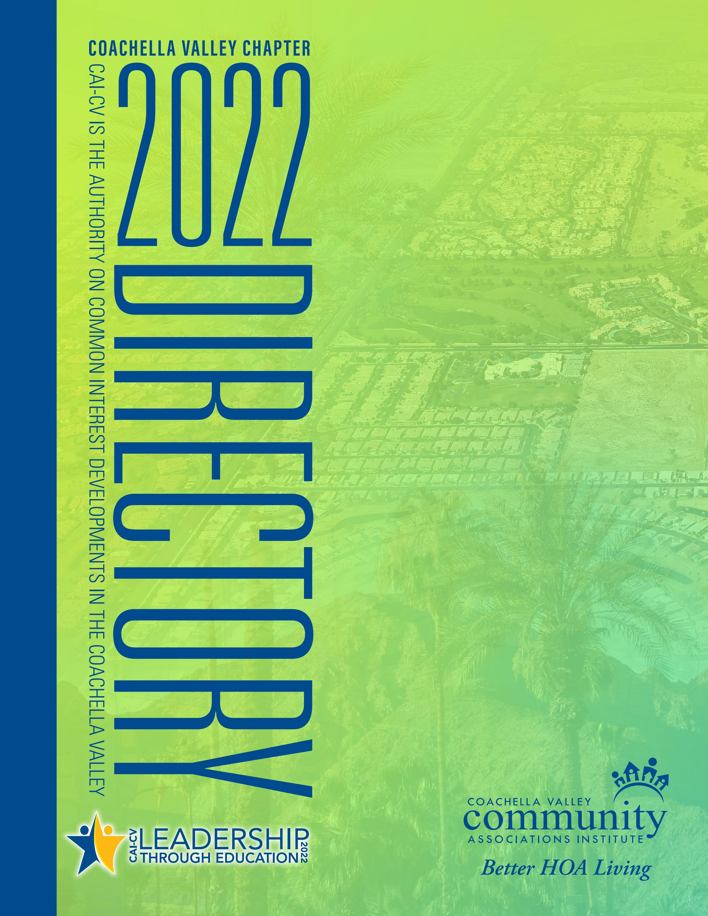 2022 CAI-CV Directory by CAI-Coachella Valley Chapter - Issuu
