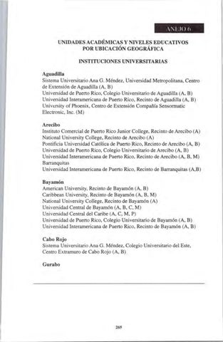 La Transformación de la educacion superior en PR (2001) by La Colección ...