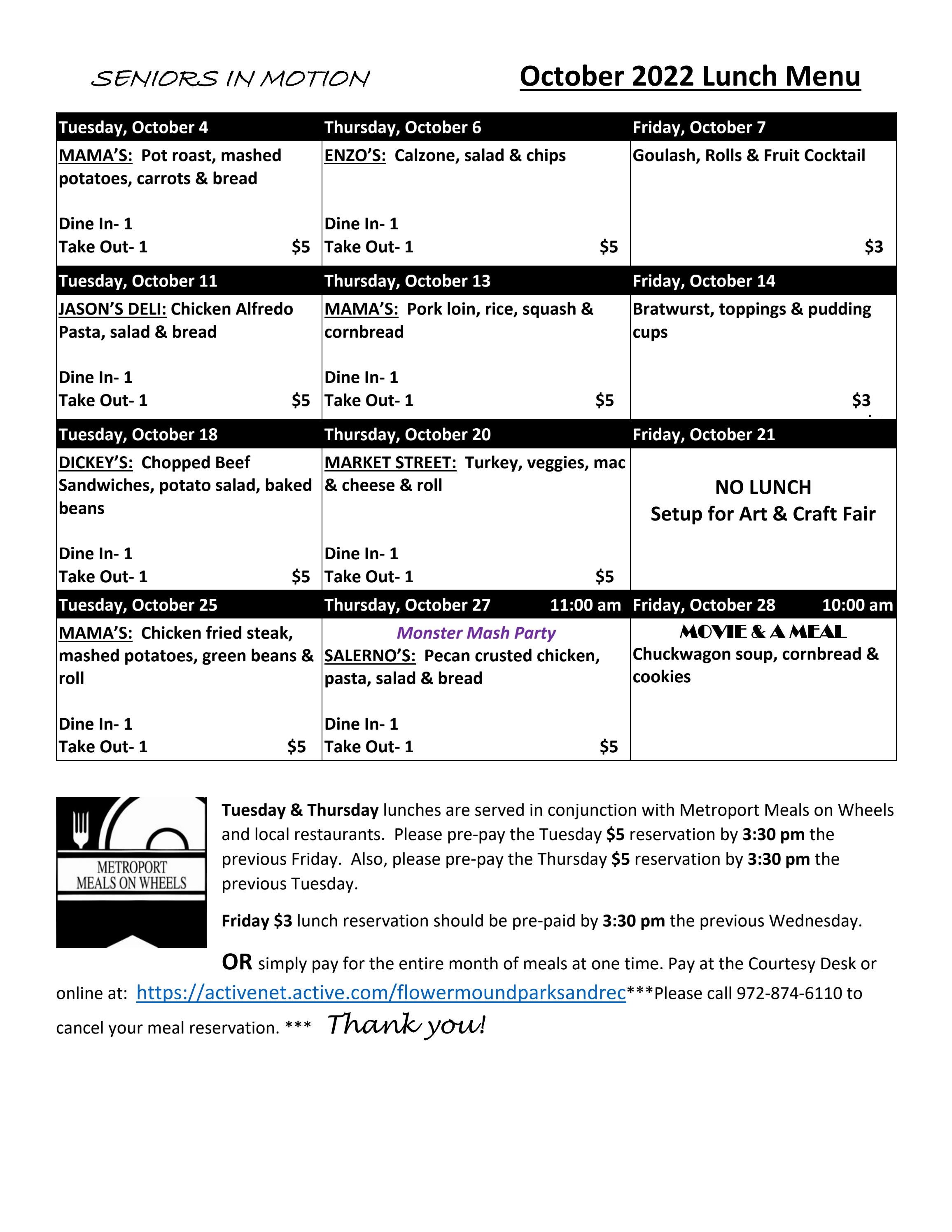 SIM Oct 2022 Lunch/Registration by Town of Flower Mound Issuu
