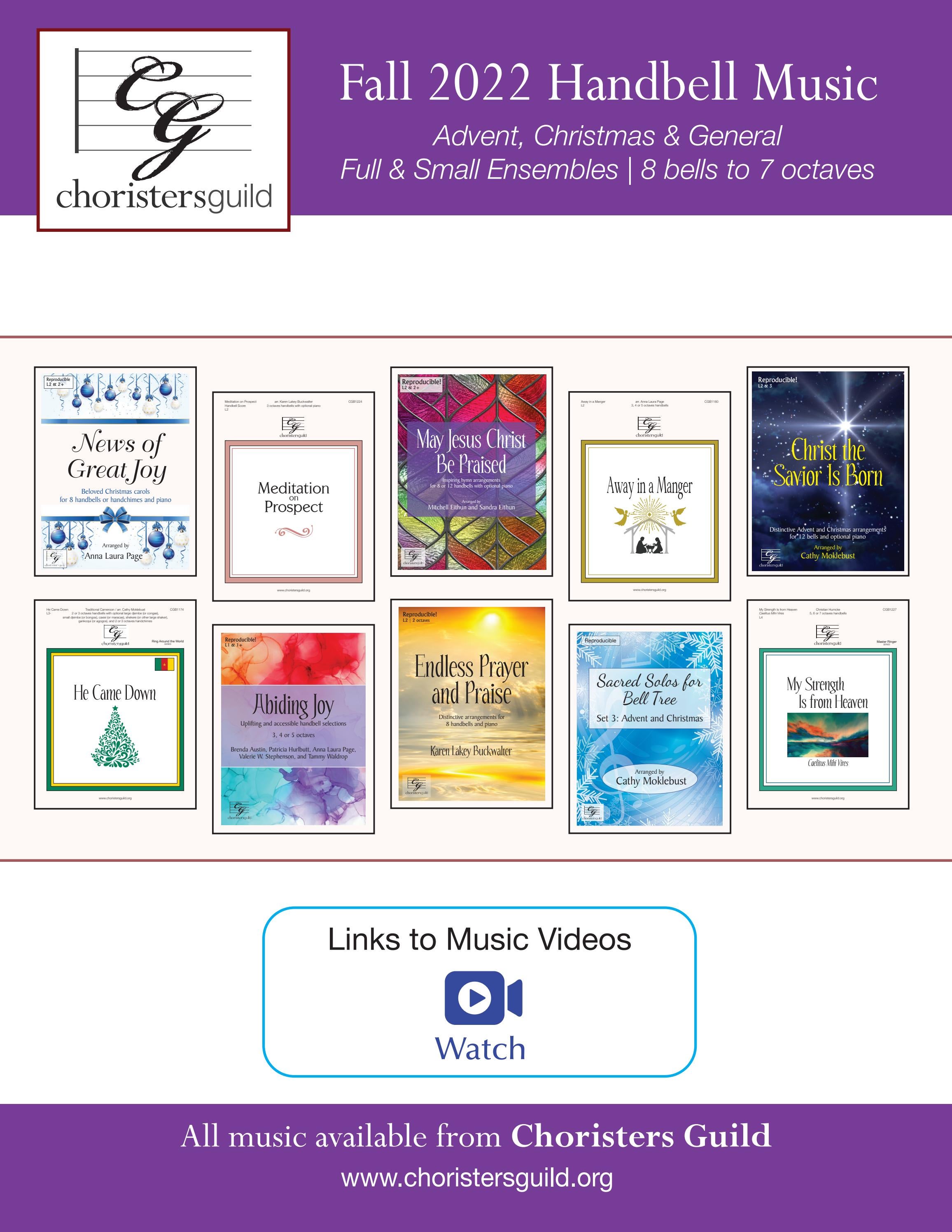 HANDBELL MUSIC FROM CHORISTERS GUILD by ChoristersGuild1949 Issuu