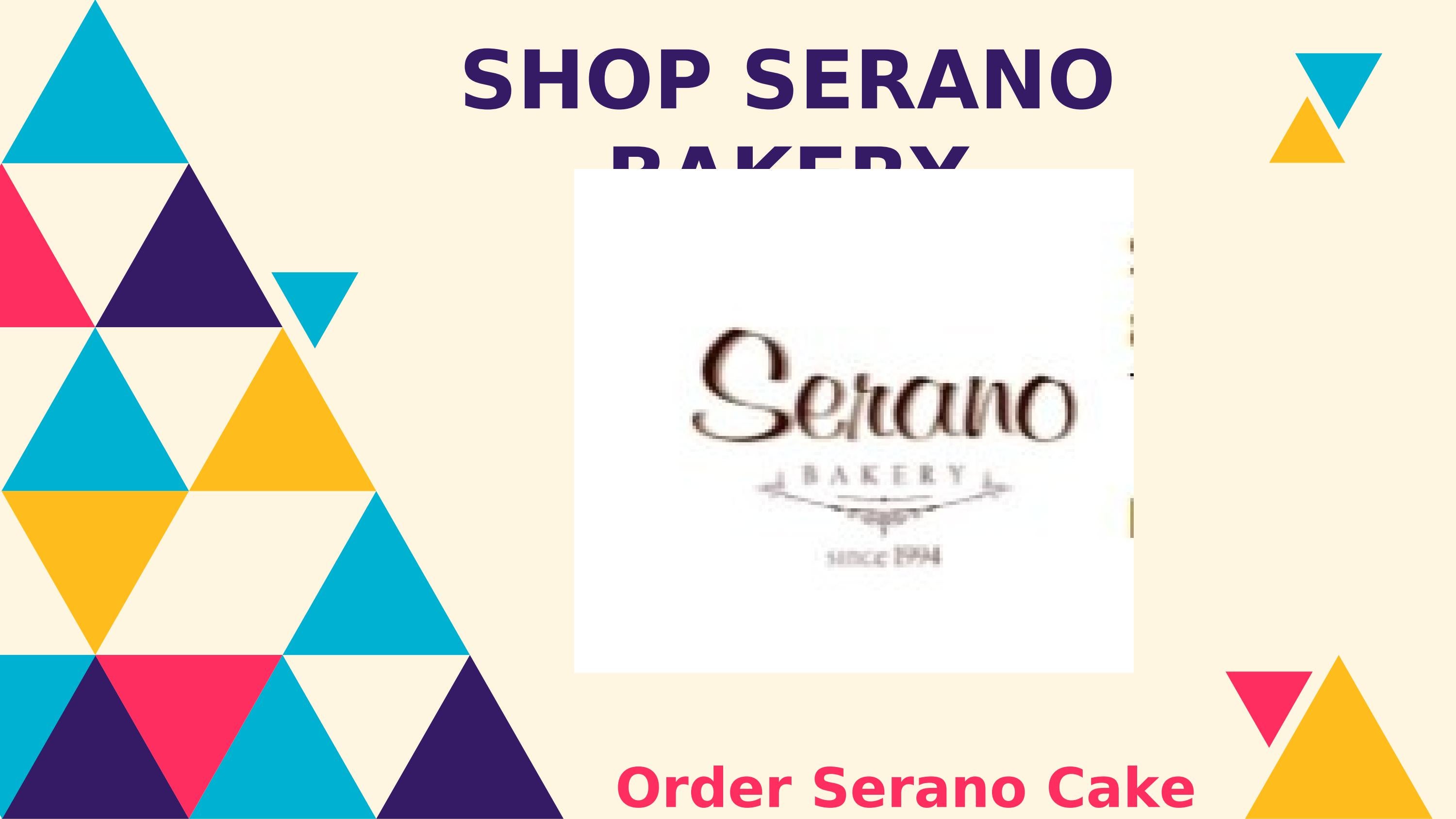 Order Baked Goods Online by Serano Bakery Issuu