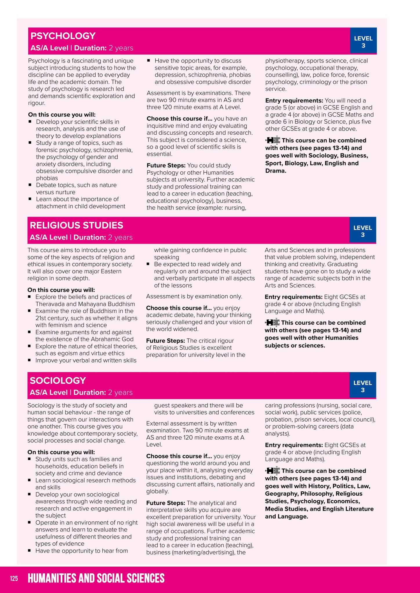 School Leavers' Course Guide 2023-24 by Exeter College - Issuu