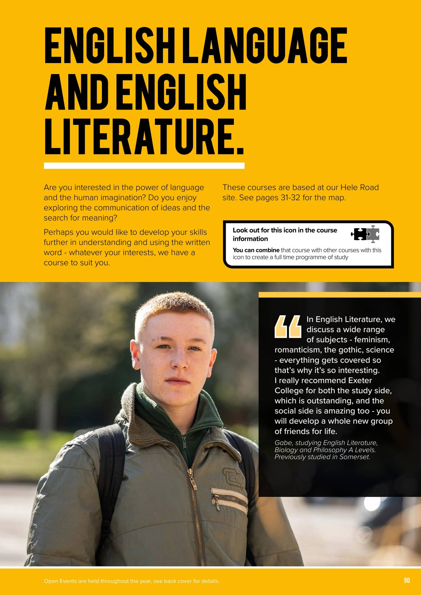 School Leavers' Course Guide 2023-24 by Exeter College - Issuu
