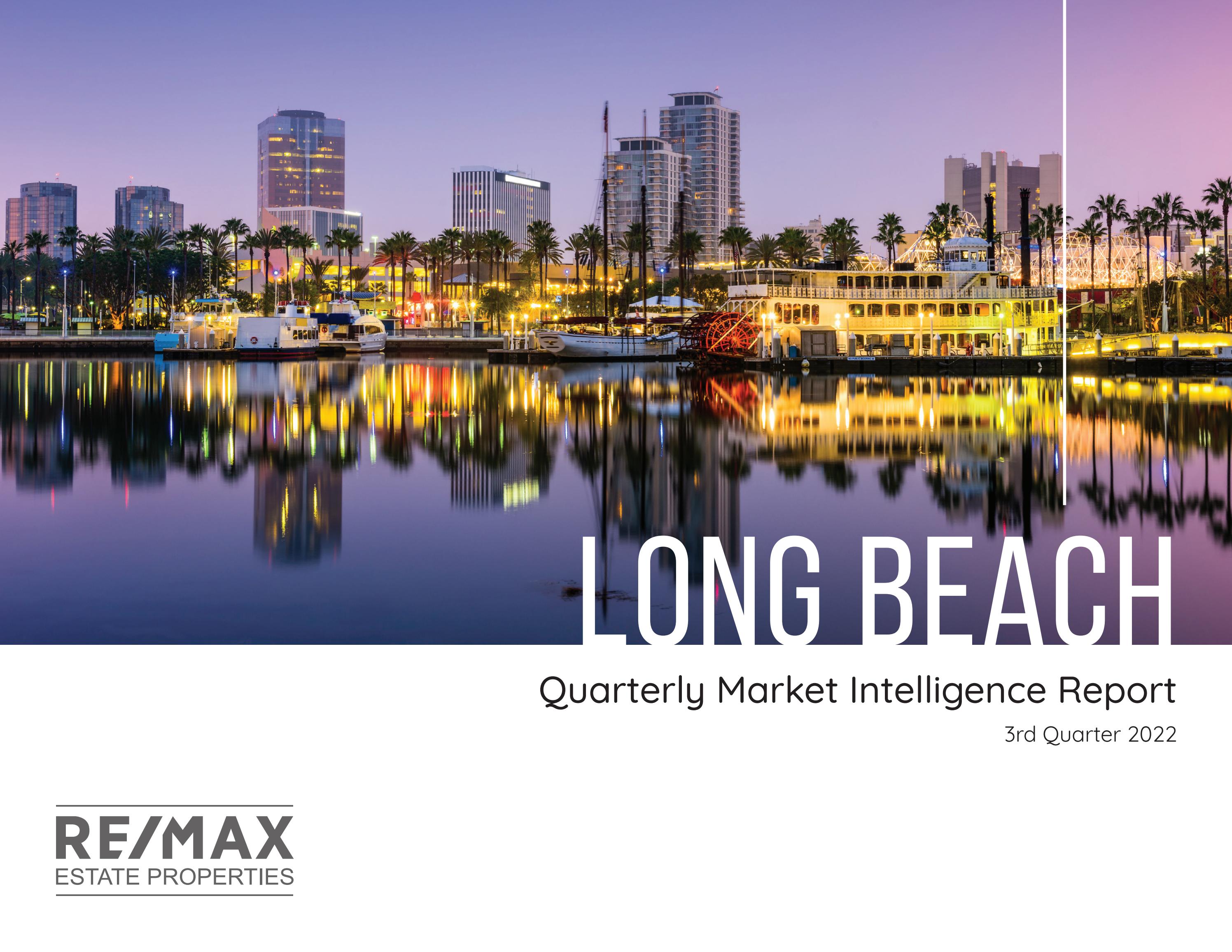 RE/MAX Estate Properties Quarterly Intelligence Report Long Beach by