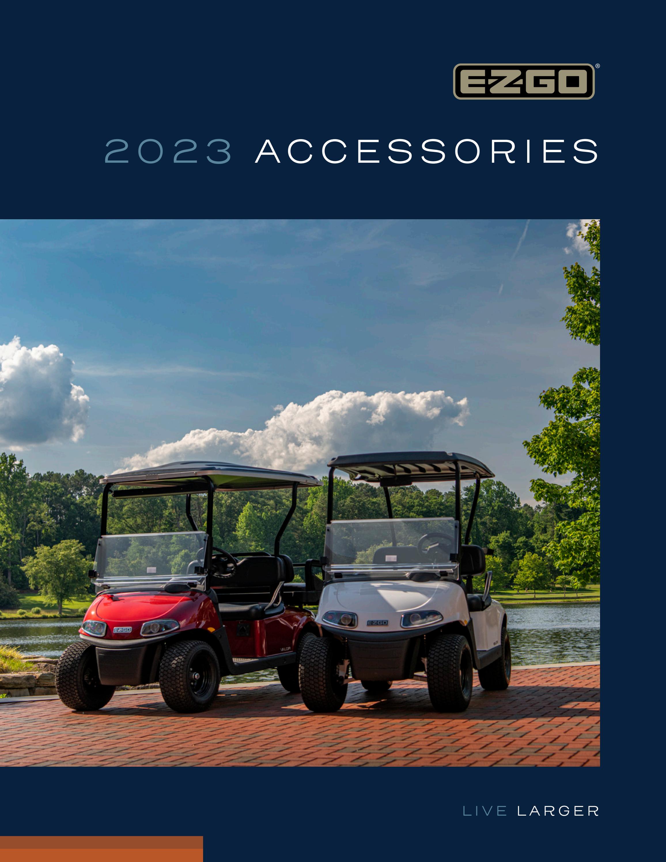 MY2023 EZGO Accessory Catalog by TSV Customer Service Issuu