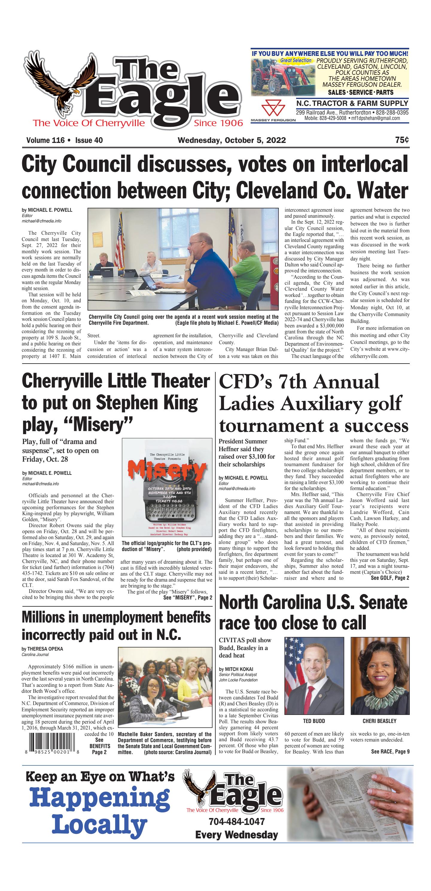 Cherryville Eagle 10522 by Community First Media Issuu