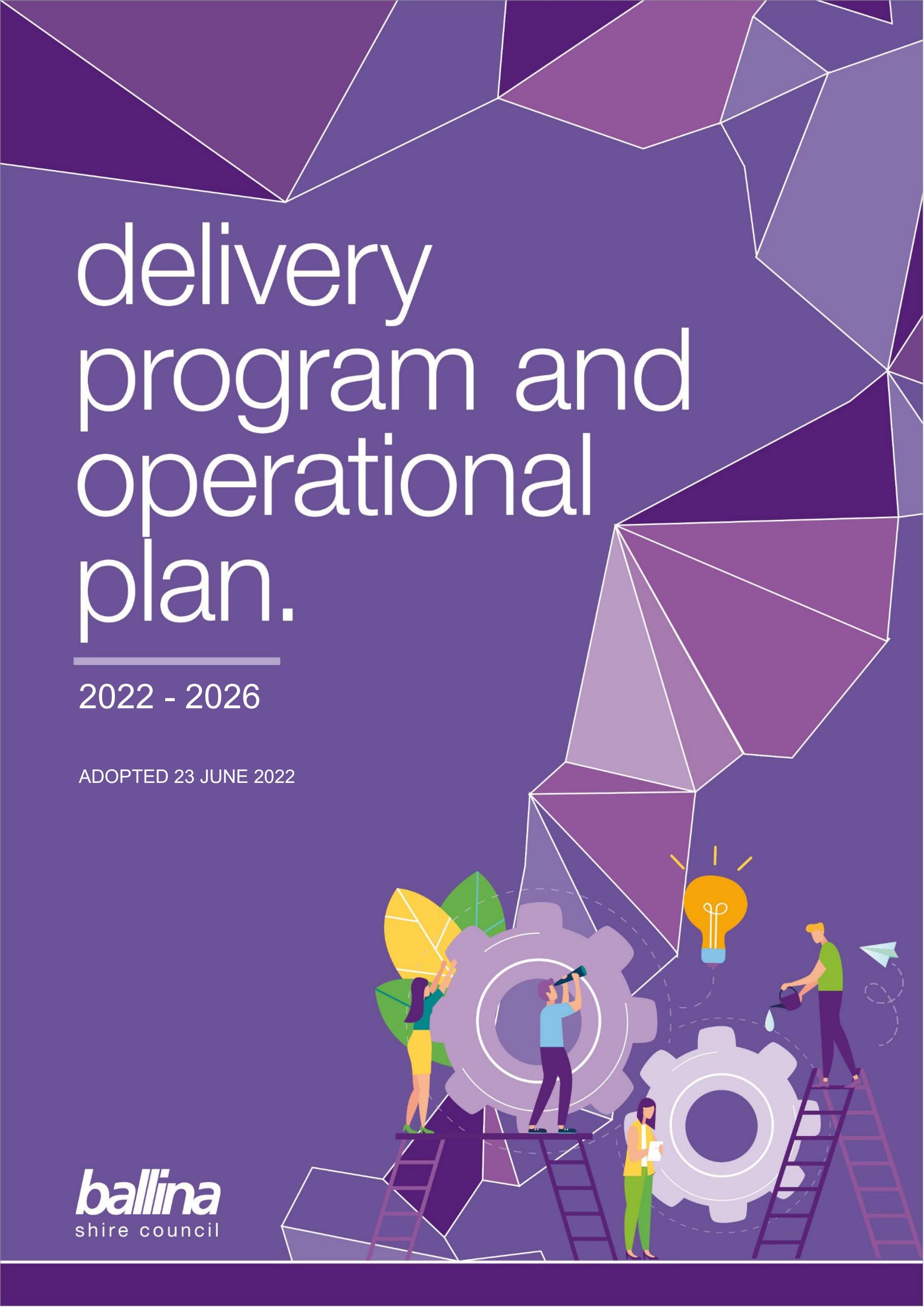 Delivery Program and Operational Plan 2022 2026 by Ballina Shire