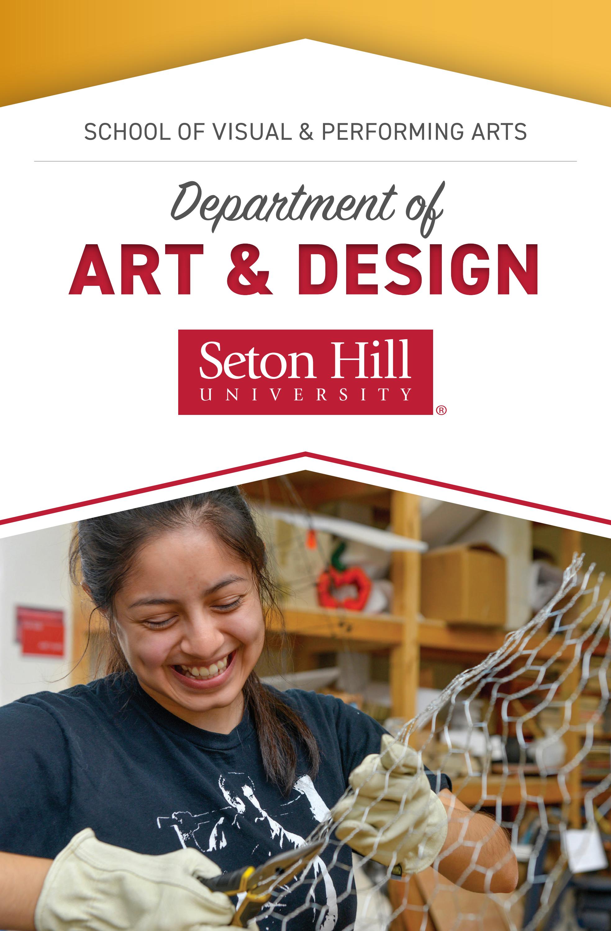 Art & Design at Seton Hill University Admissions Brochure 20222023