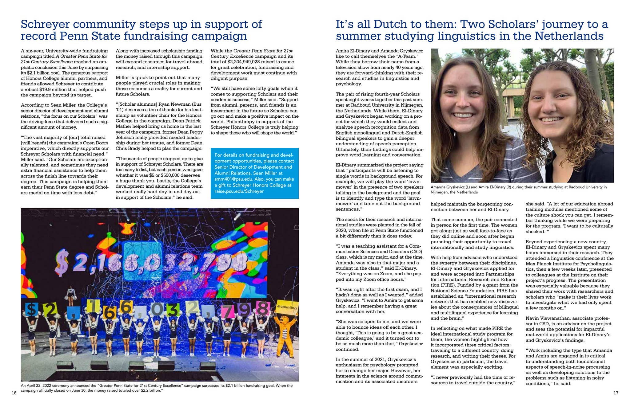 SCHOLAR - The Magazine of the Schreyer Honors College by psushc - Issuu