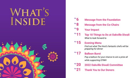 2022 Oakville Diwali - Evening Program 第 2 页
