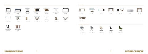 Reflex Luxuries of Europe 2021 家具 第 5 页