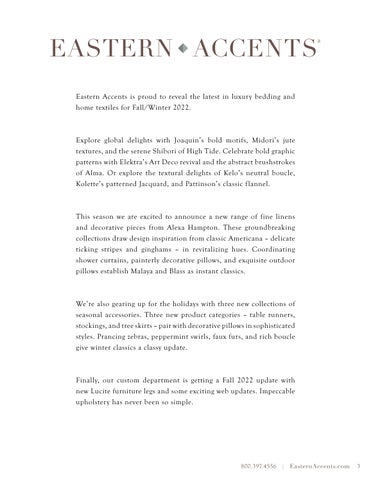 Eastern Accents - Fall 2022 New Introductions! 第 3 页