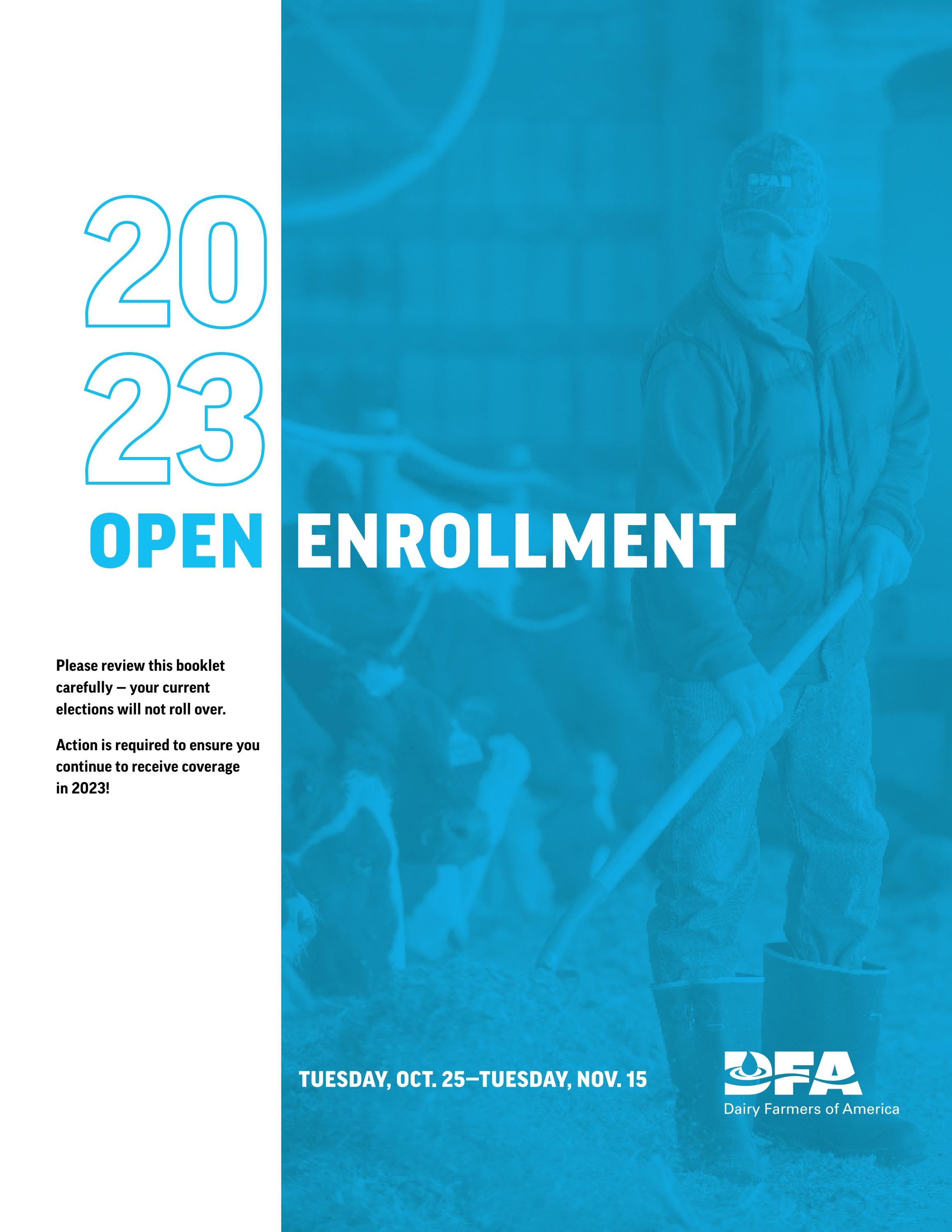 Benefits enrollment brochure J by Dairy Farmers of America Issuu