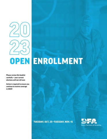 Cover of "Benefits enrollment brochure J "