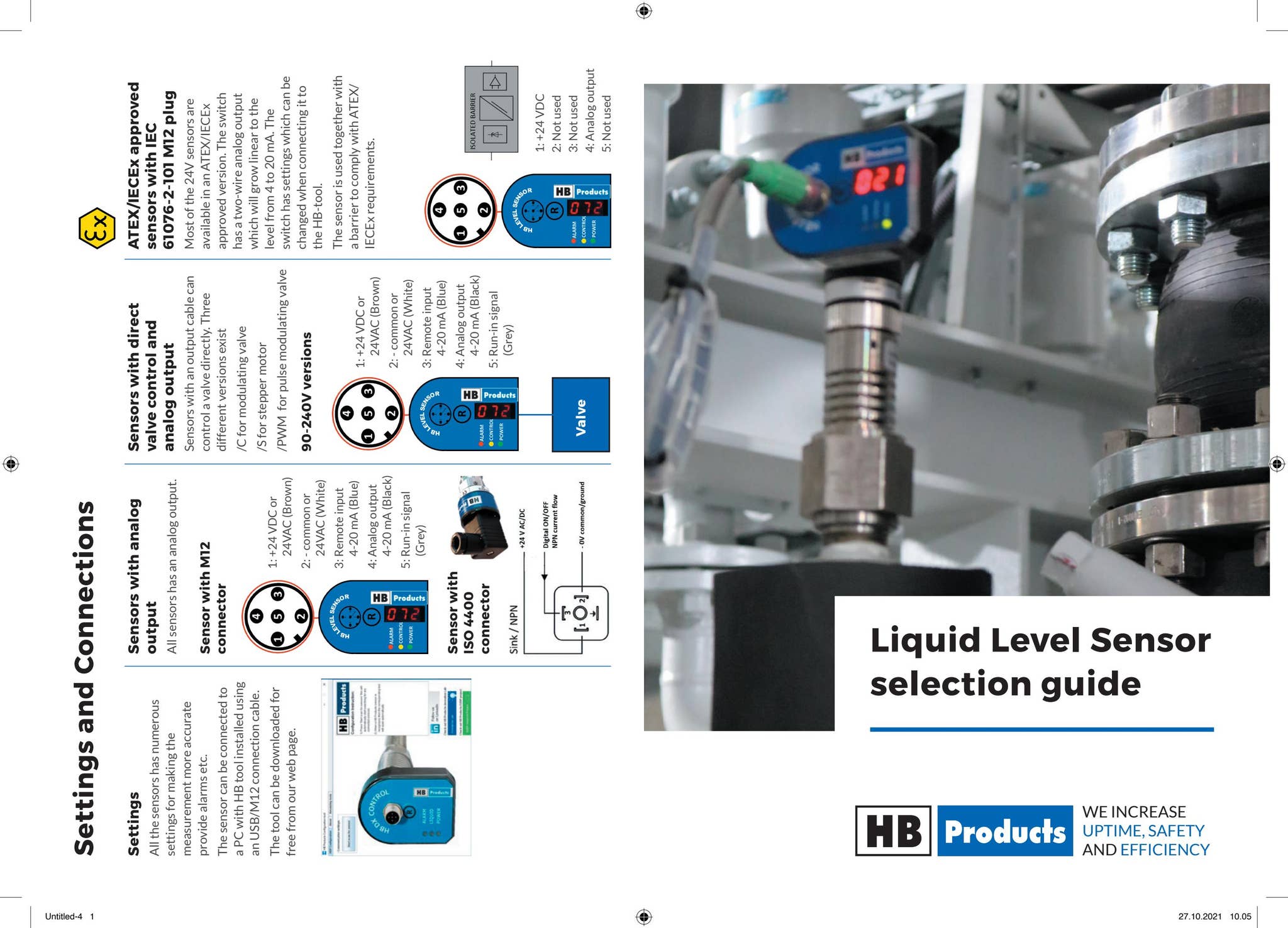 Selection Guide for Liquid Level Sensors by HB Products - Issuu