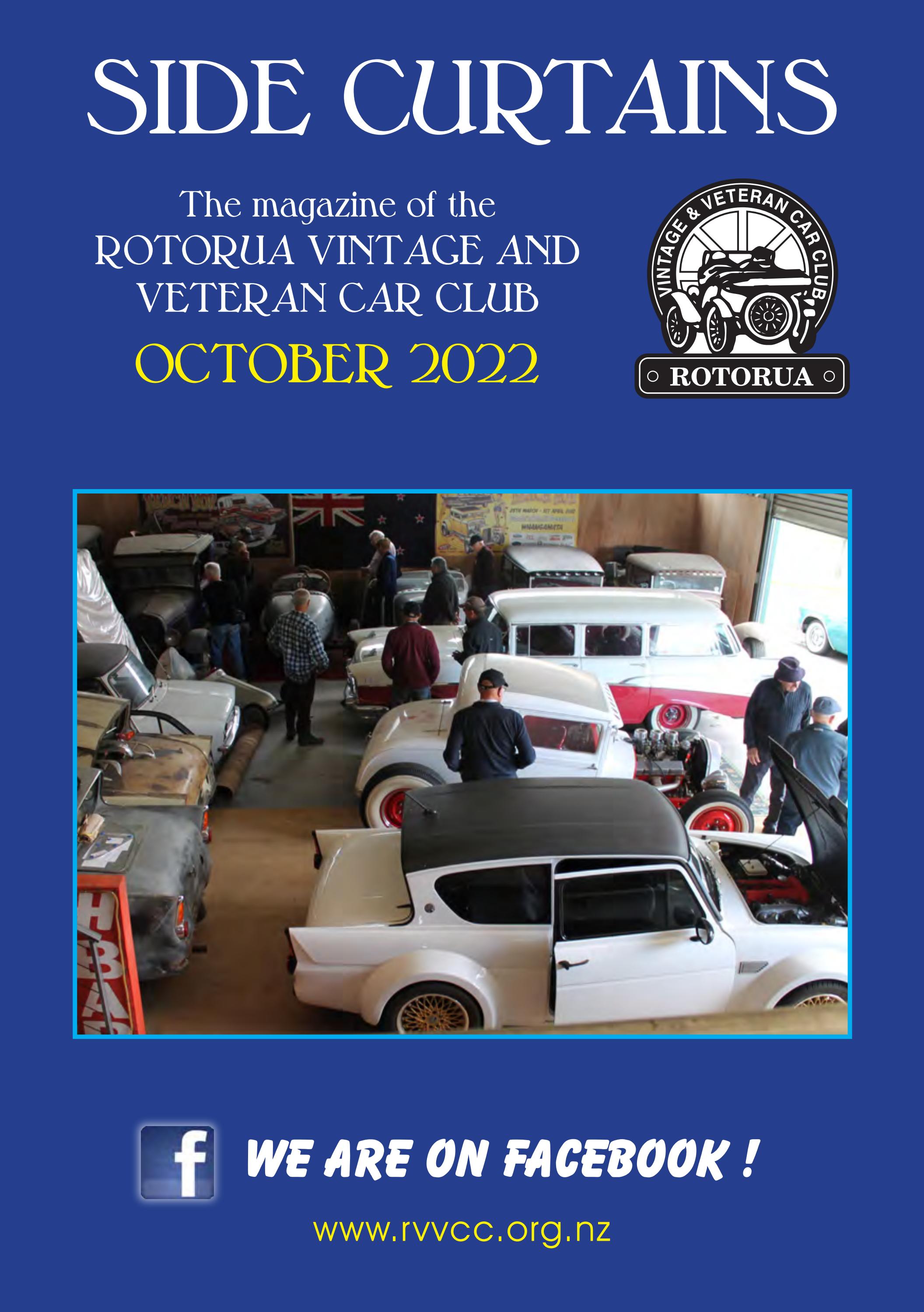 VCC ROTORUA SIDE CURTAINS OCT 2022 by Vintage Car Club of New Zealand