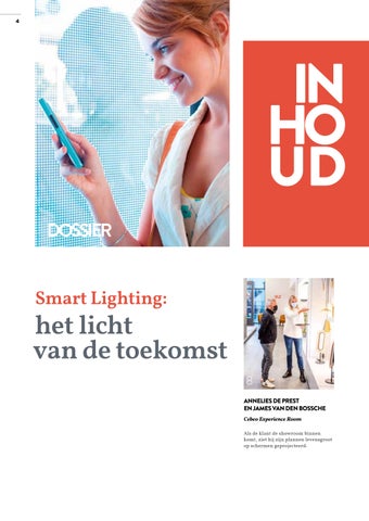 cebeo nv 灯饰目录 · 家居 8 - 智能 灯饰 : het licht van 德文 toekomst 第 4 页