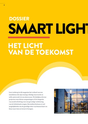 cebeo nv 灯饰目录 · 家居 8 - 智能 灯饰 : het licht van 德文 toekomst 第 6 页