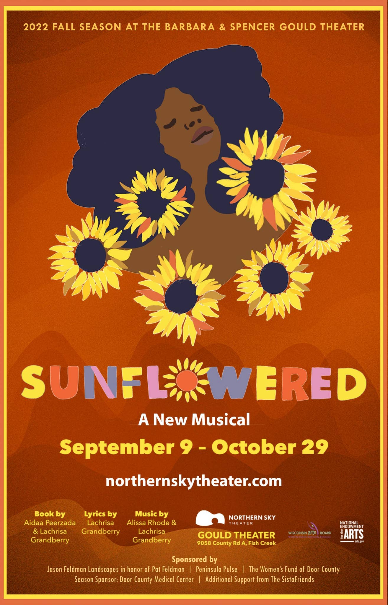 Sunflowered - Playbill Insert 2022 by Northern Sky Theater - Issuu