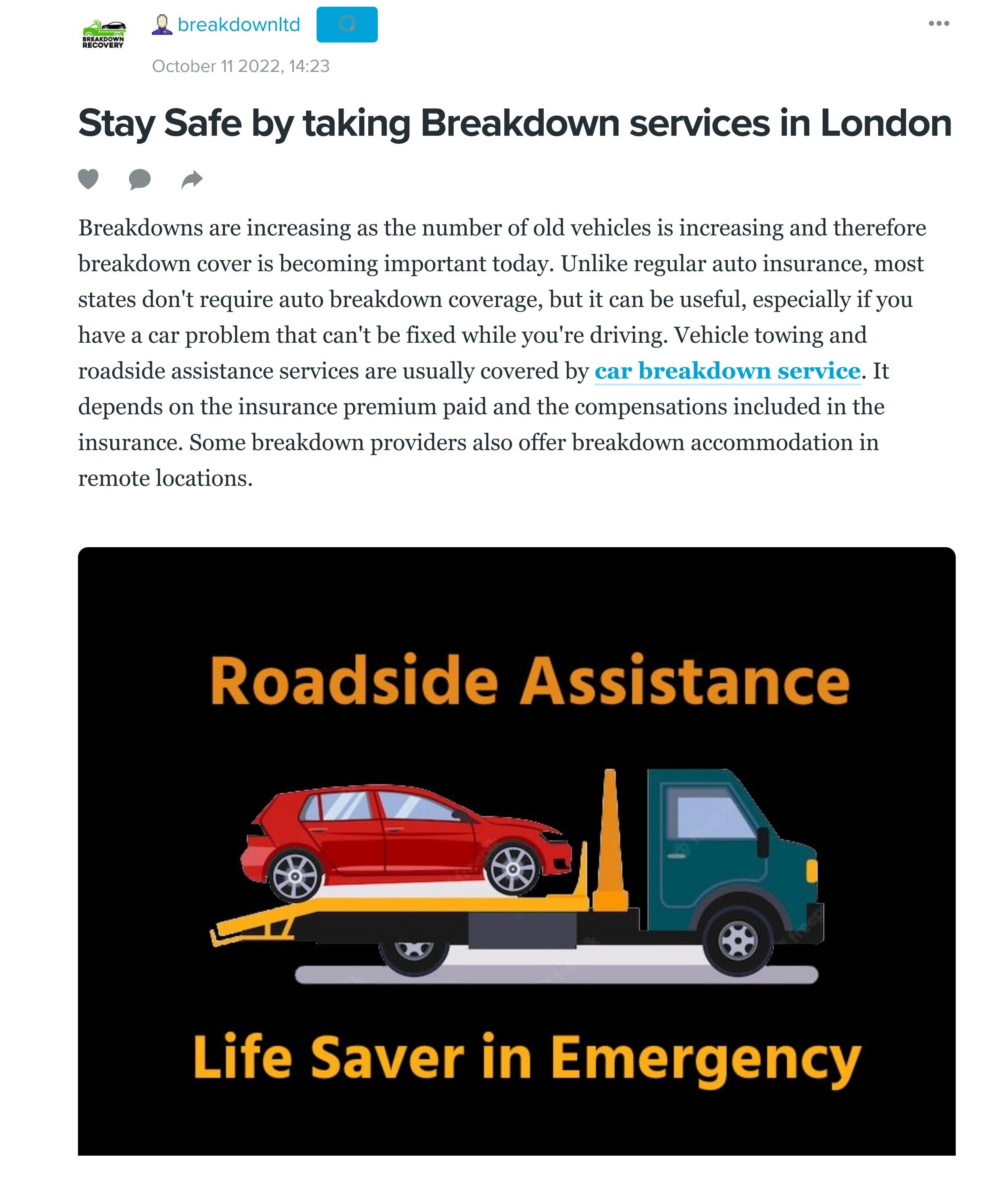 bike breakdown recovery