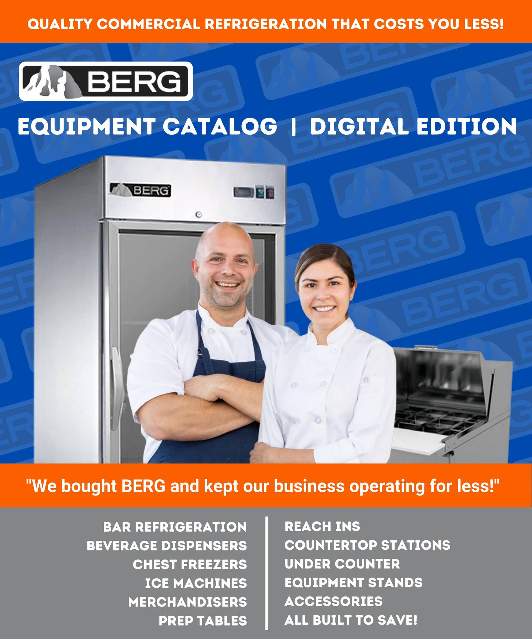 BERG Equipment Catalog | Digital Edition by Restaurant Equippers