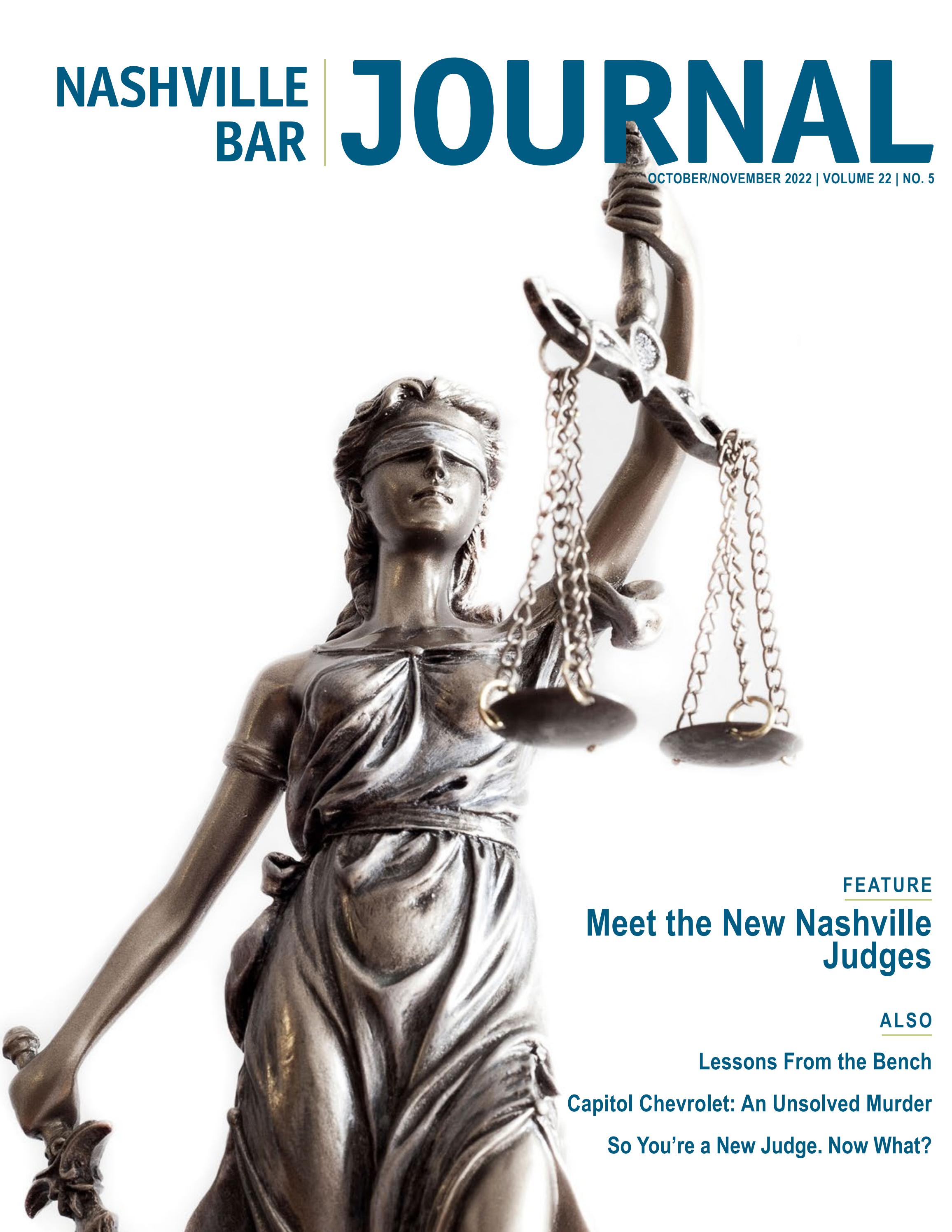 Nashville Bar Journal October November 2022 By Nashville Bar 