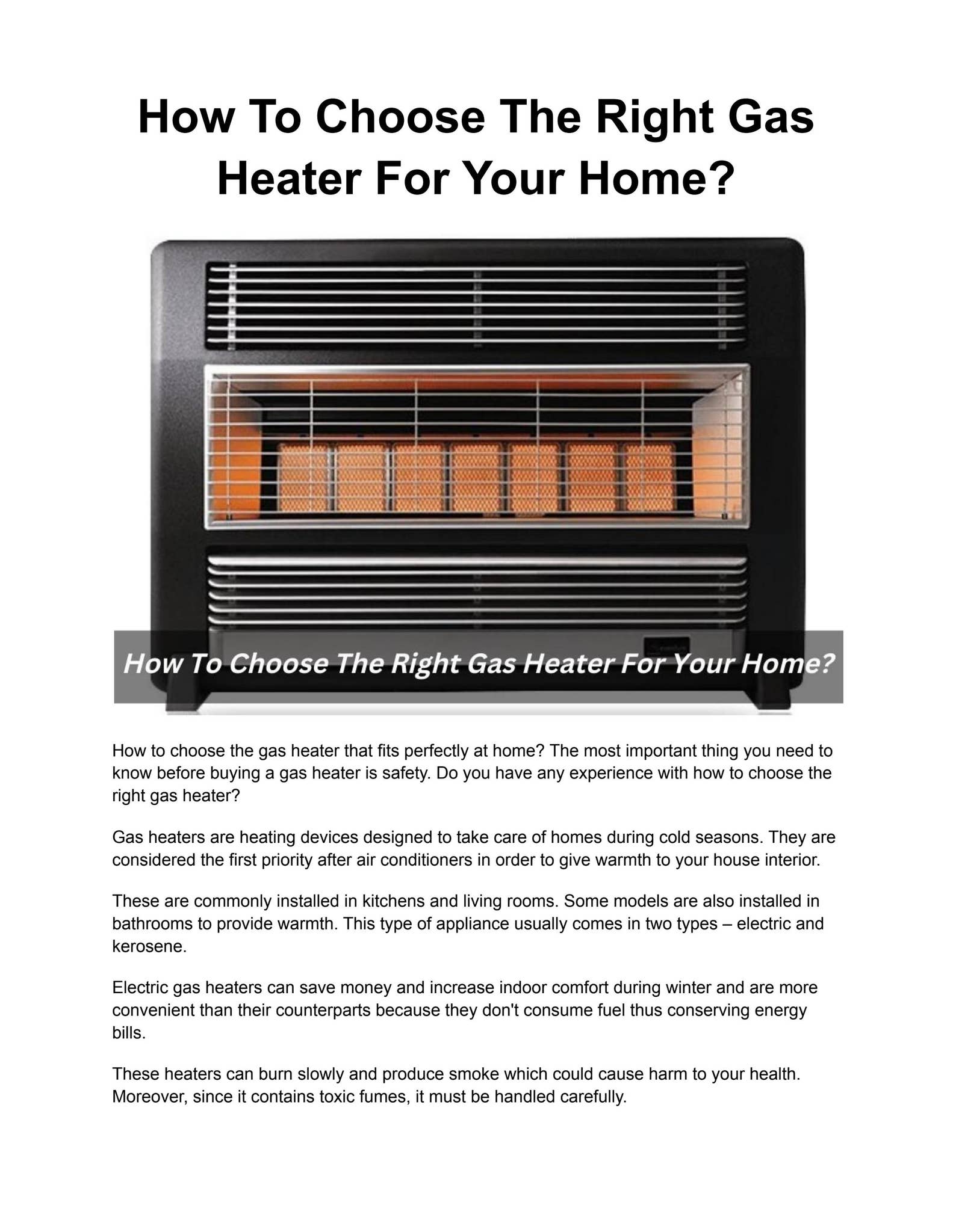 How To Choose The Right Gas Heater For Your Home? by Bhea Deuna - Issuu, image size:1583x2048