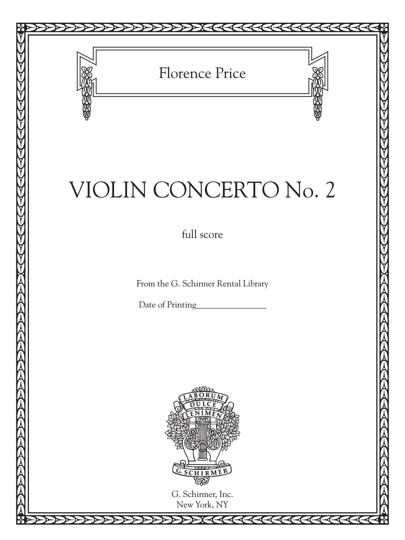 (未使用･未開封品)　Violin Concerto 2 / Violin Concerto 2 Op 47 lok26k6 Violin Concerto No. 2 (solo part)