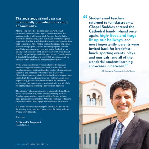 2021-2022 Impact Report 第 4 页