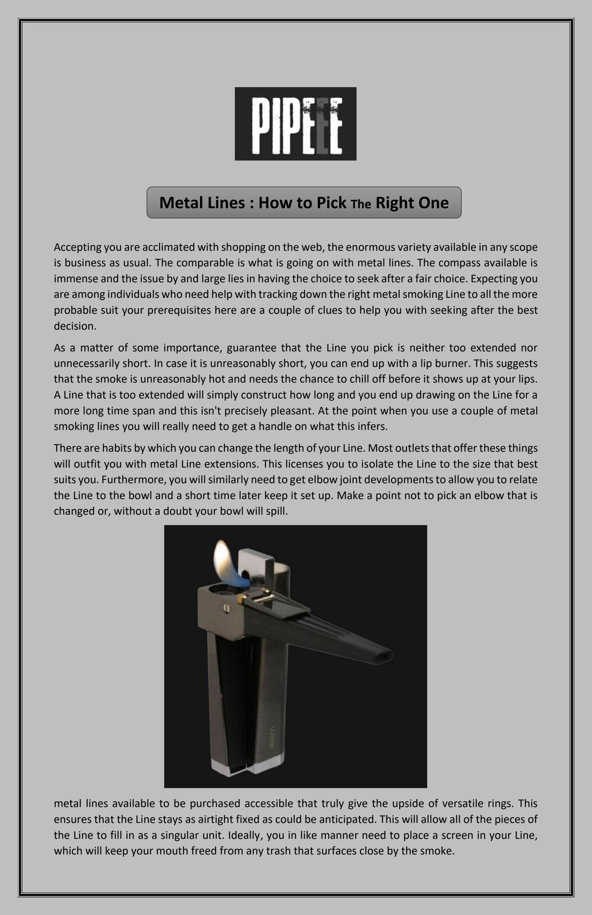 Metal Pipes for Sale by Pipeee Inc Issuu