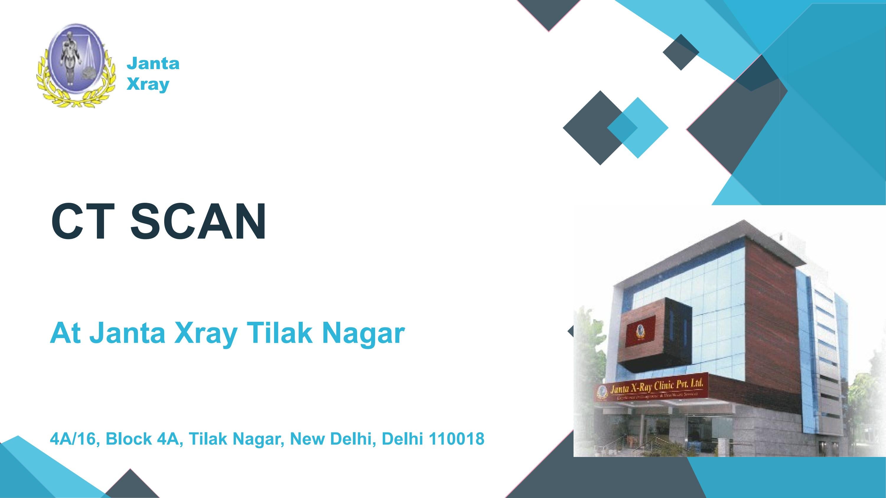 Affordable CT Scan in Delhi by jantaxrayclinic - Issuu