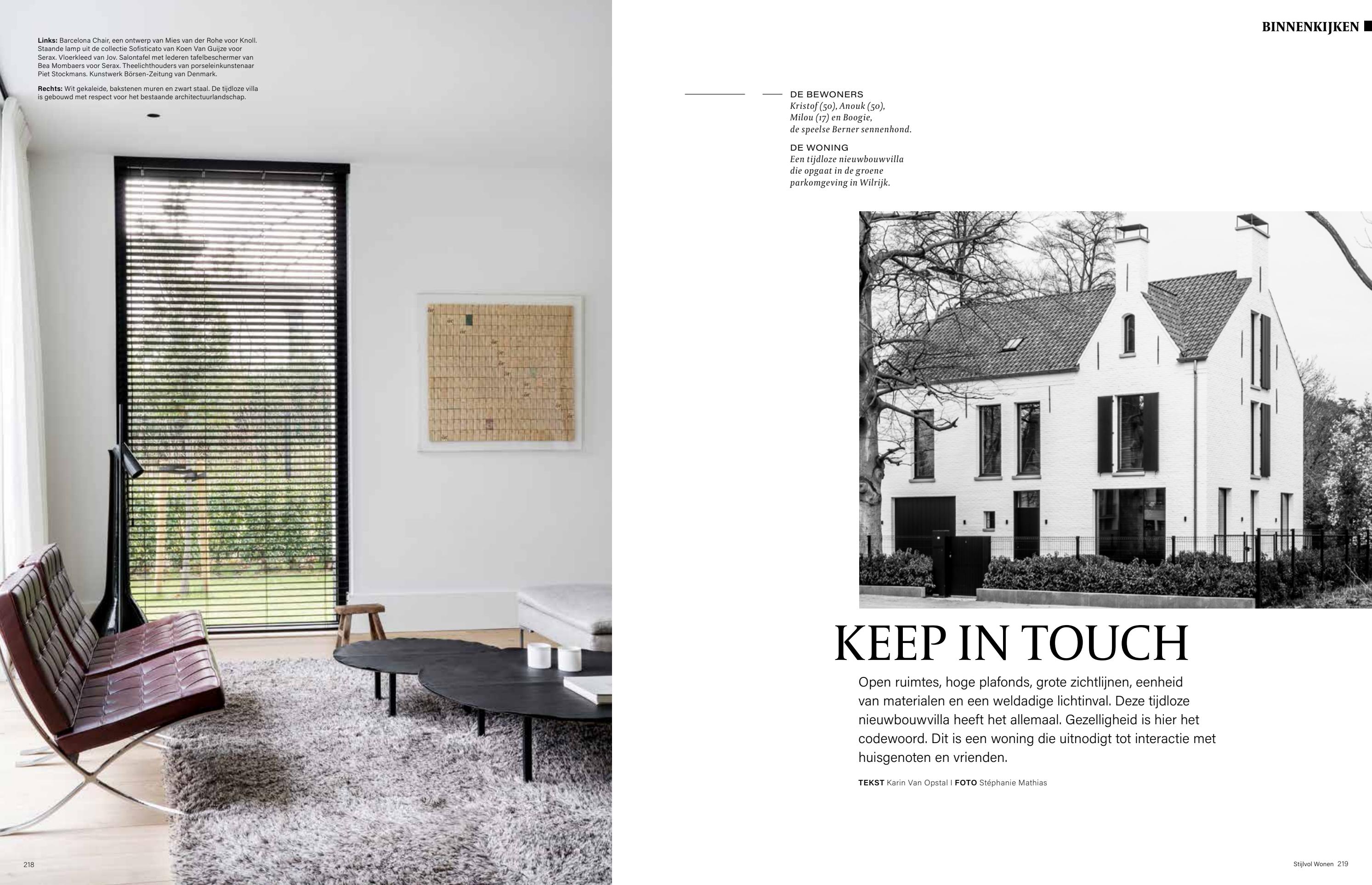 "Keep in touch" in Stijlvol Wonen by Groep Verelst - Issuu