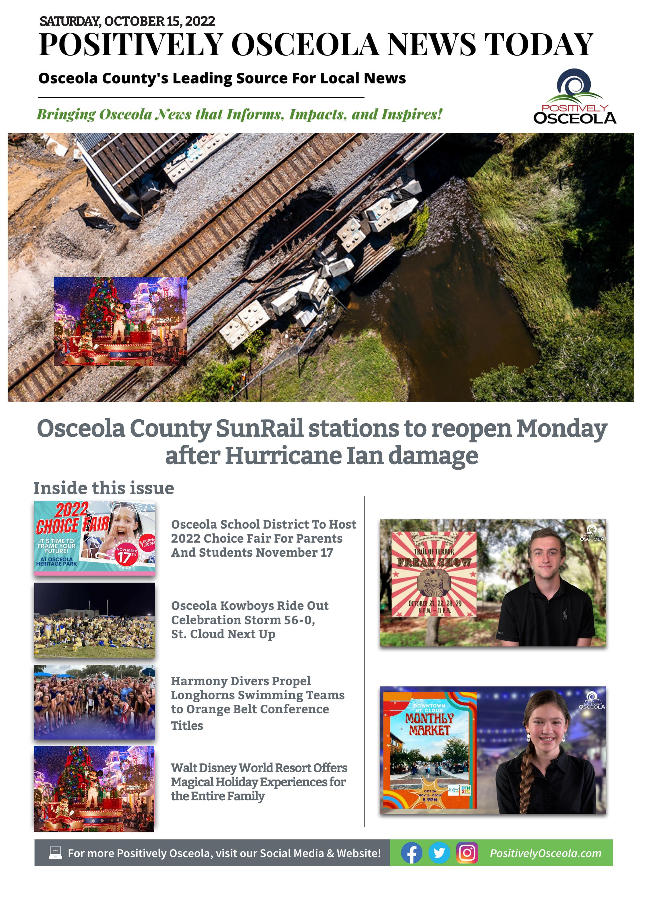 Positively Osceola News Today, Osceola County's Leading and Trusted