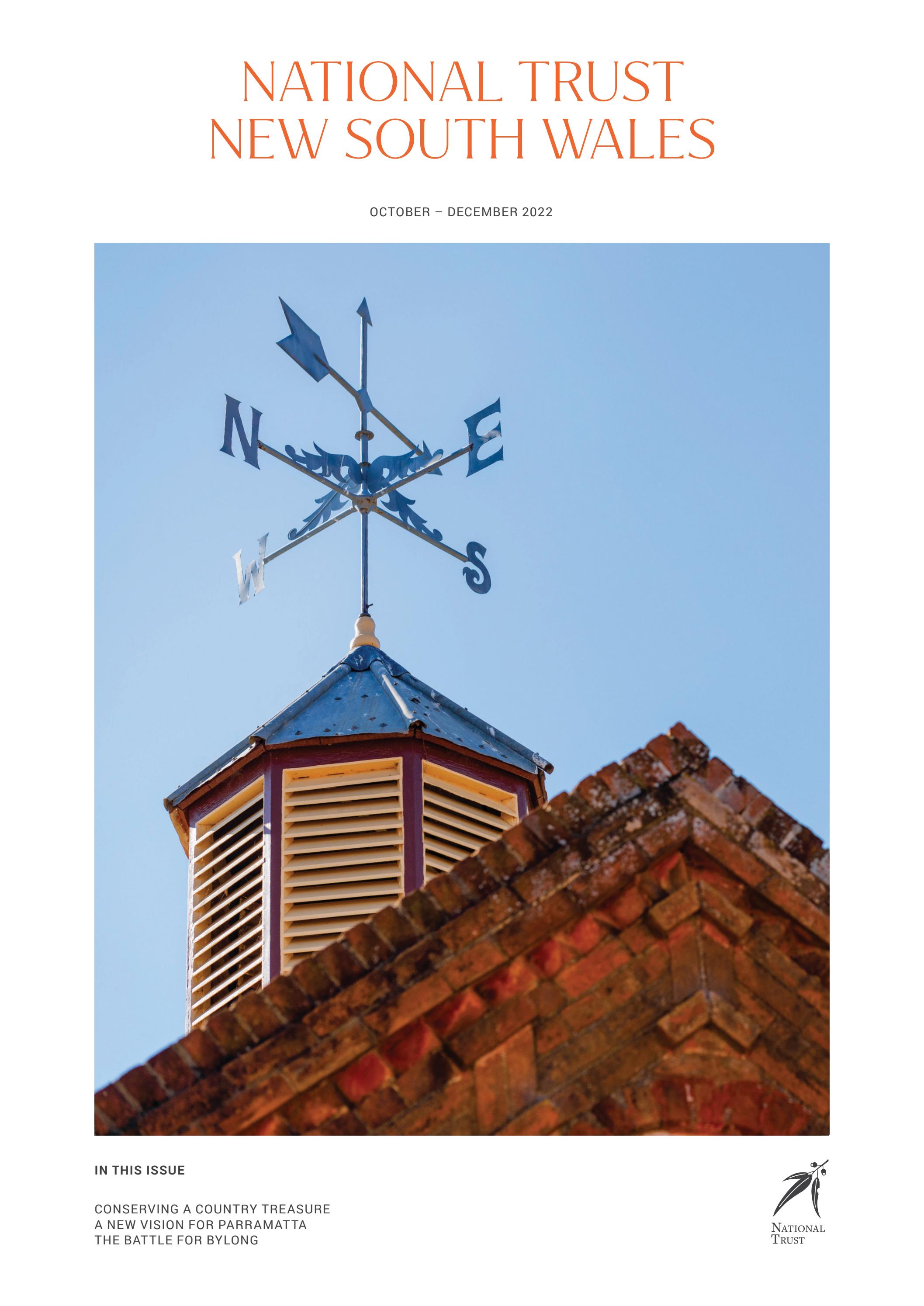 National Trust NSW Magazine Oct to Dec 2022 by The National Trusts in Australia Issuu