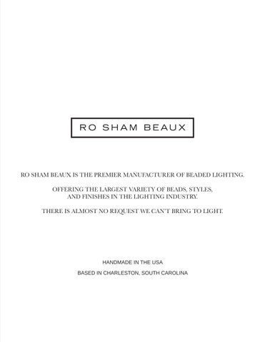 Ro Sham Beaux - Beaded 吊灯 目录 2023 第 3 页
