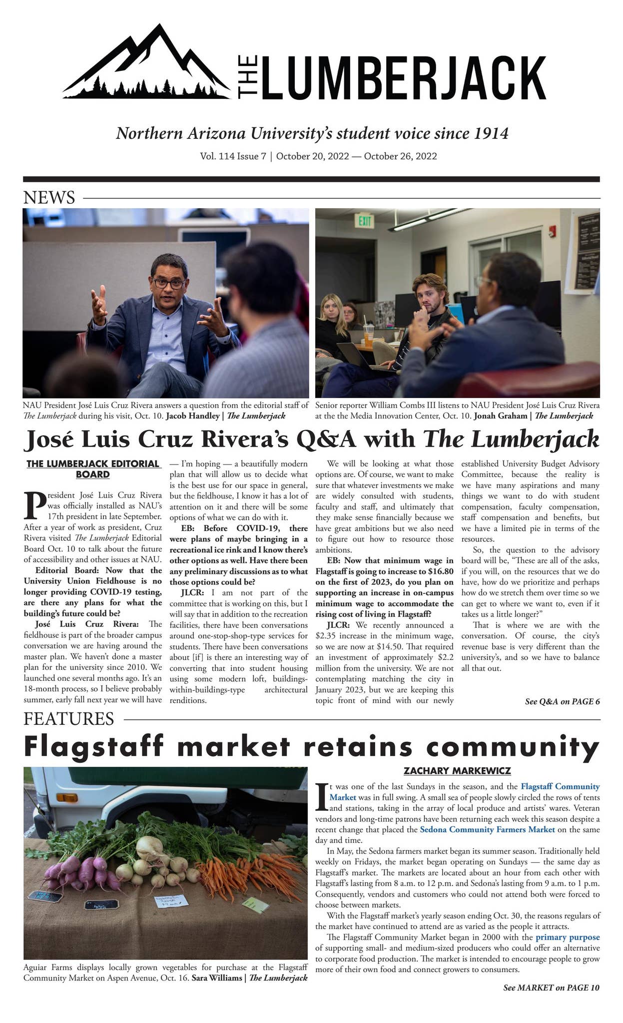 The Lumberjack -- October 20 by The Lumberjack - Issuu