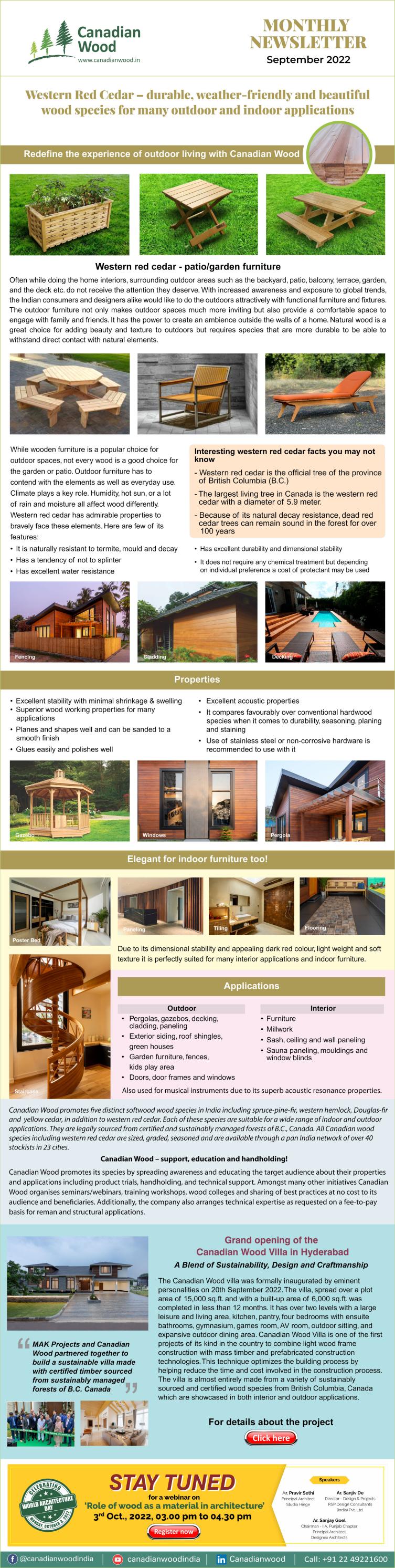 Western Red Cedar – Durable, Weather-Friendly And Beautiful Wood ...
