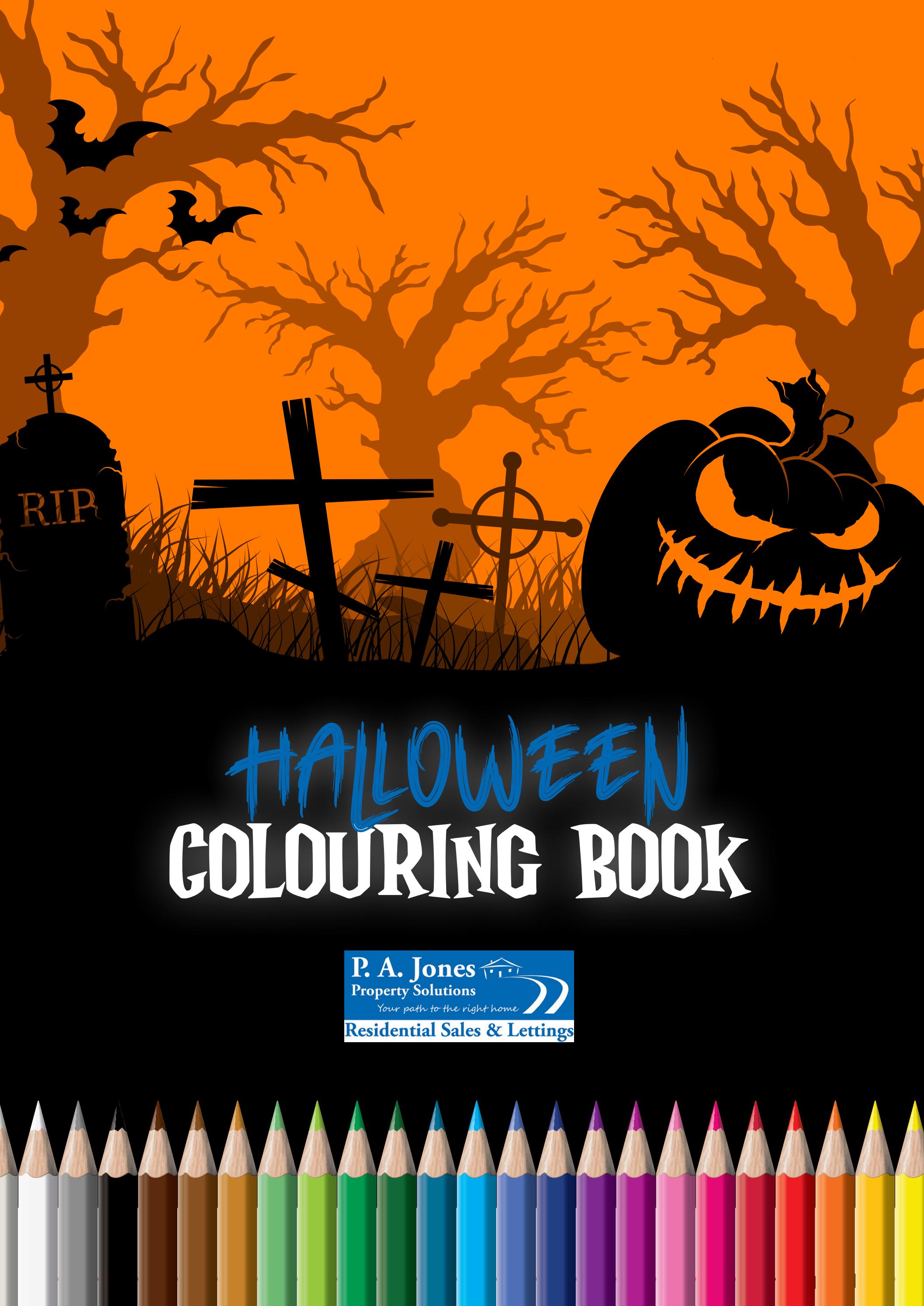 PA Jones Halloween colouring book by thepropertycollection Issuu