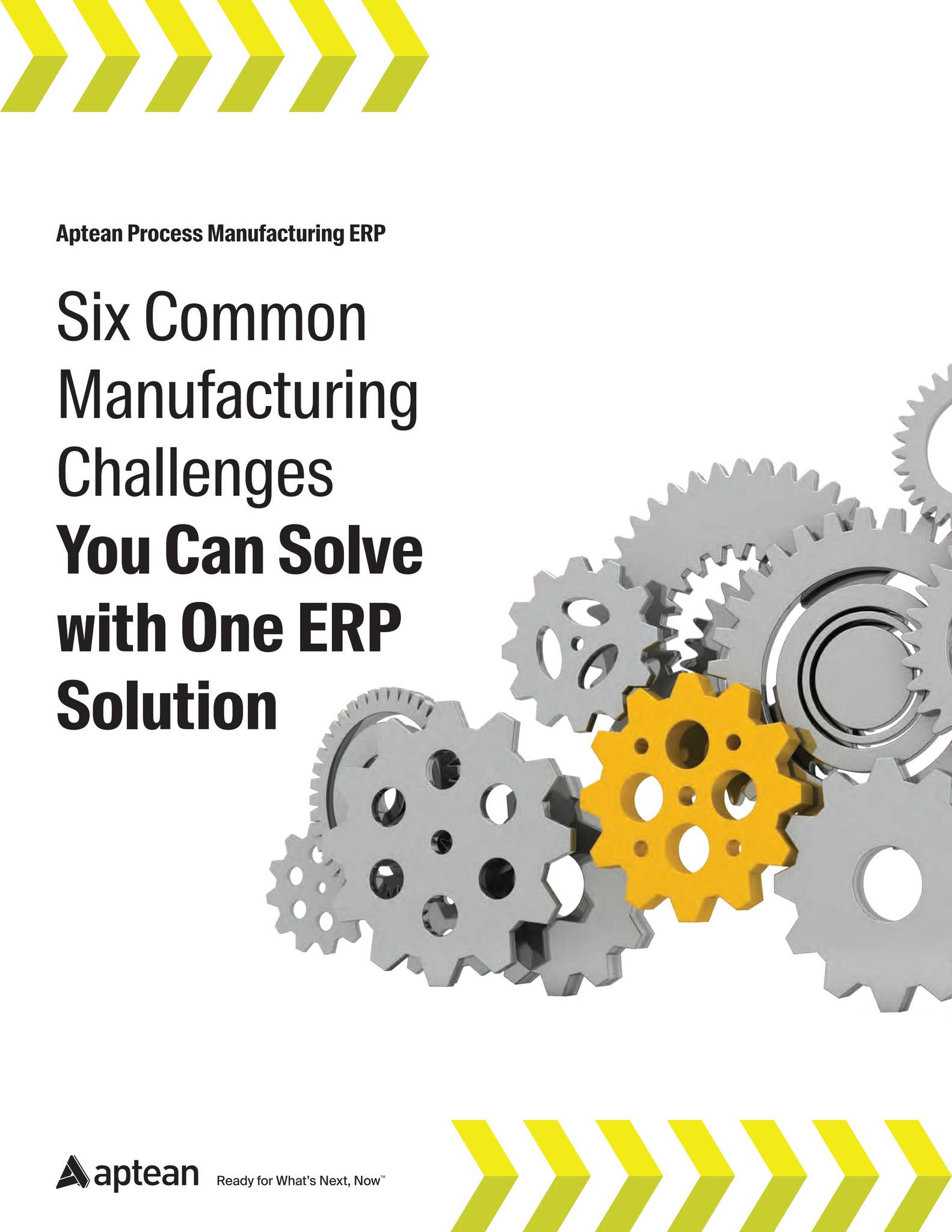 Aptean Process Manufacturing ERP Whitepaper: Six Common Manufacturing ...
