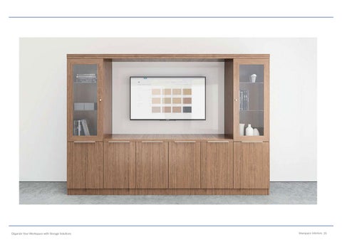 bluespace interiors - Organize Your Workspace with 收纳 Solutions 型录 第 18 页