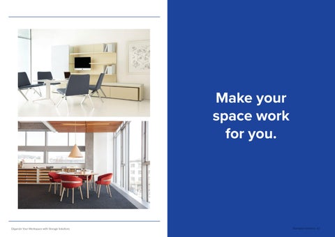 bluespace interiors - Organize Your Workspace with 收纳 Solutions 型录 第 19 页